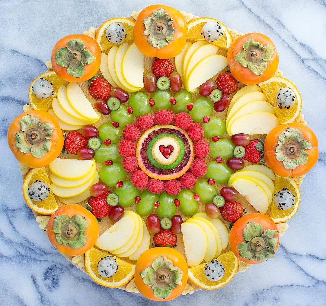 水果拼盘也是一门艺术