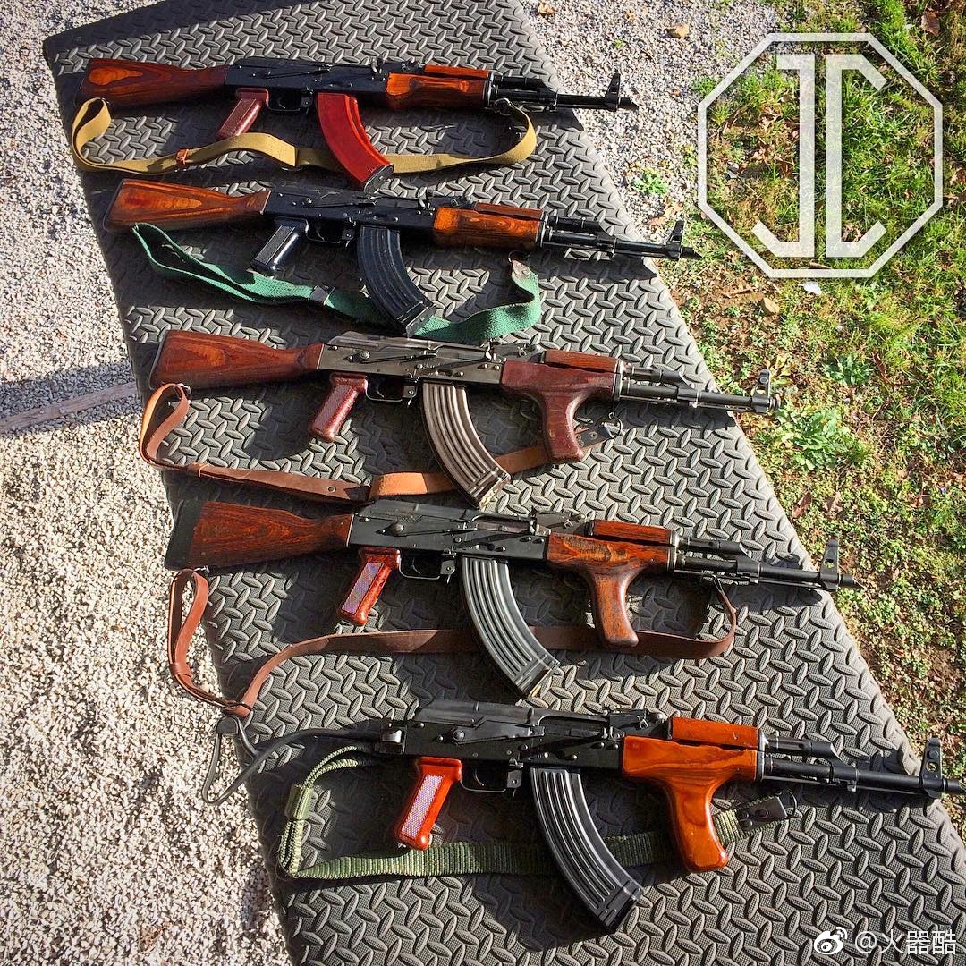 罗马尼亚出品的ak系风格步枪美图欣赏