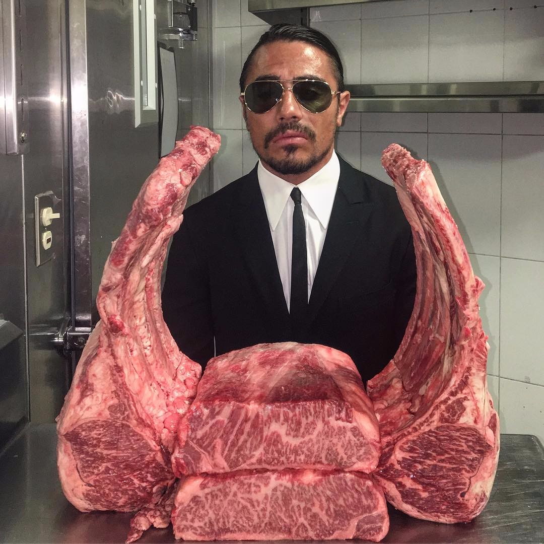 手肘最咸的男人撒盐哥nusret照片一组saltbae