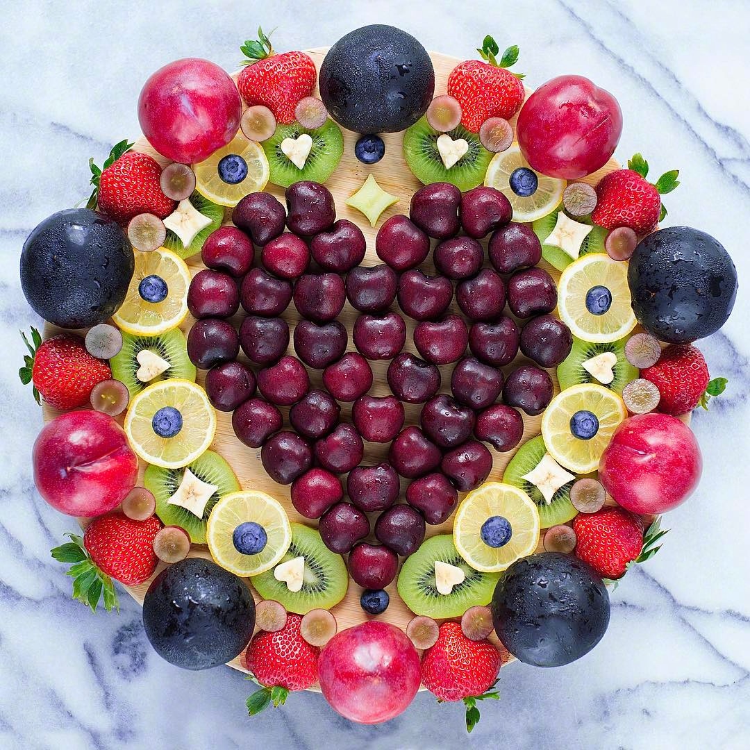 水果拼盘也是一门艺术