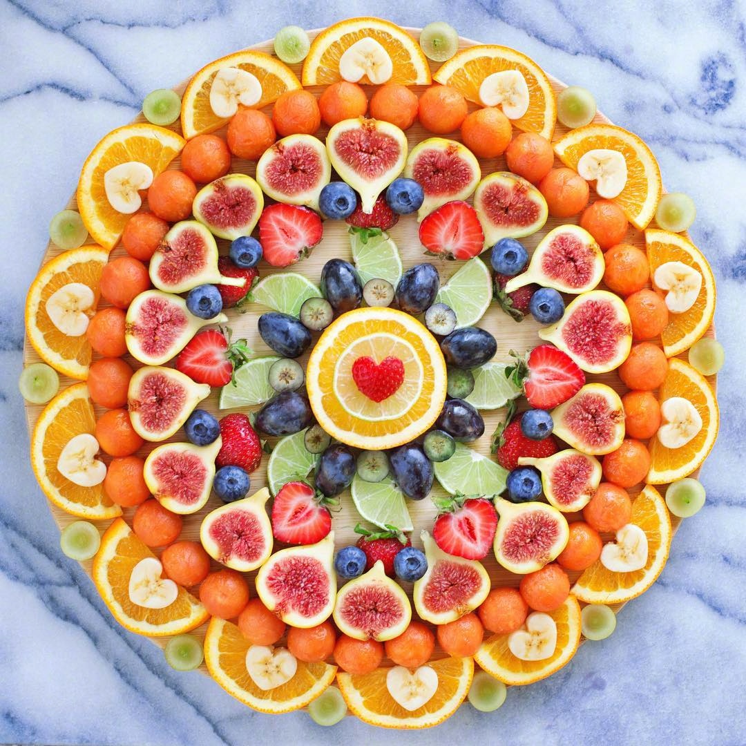 水果拼盘也是一门艺术