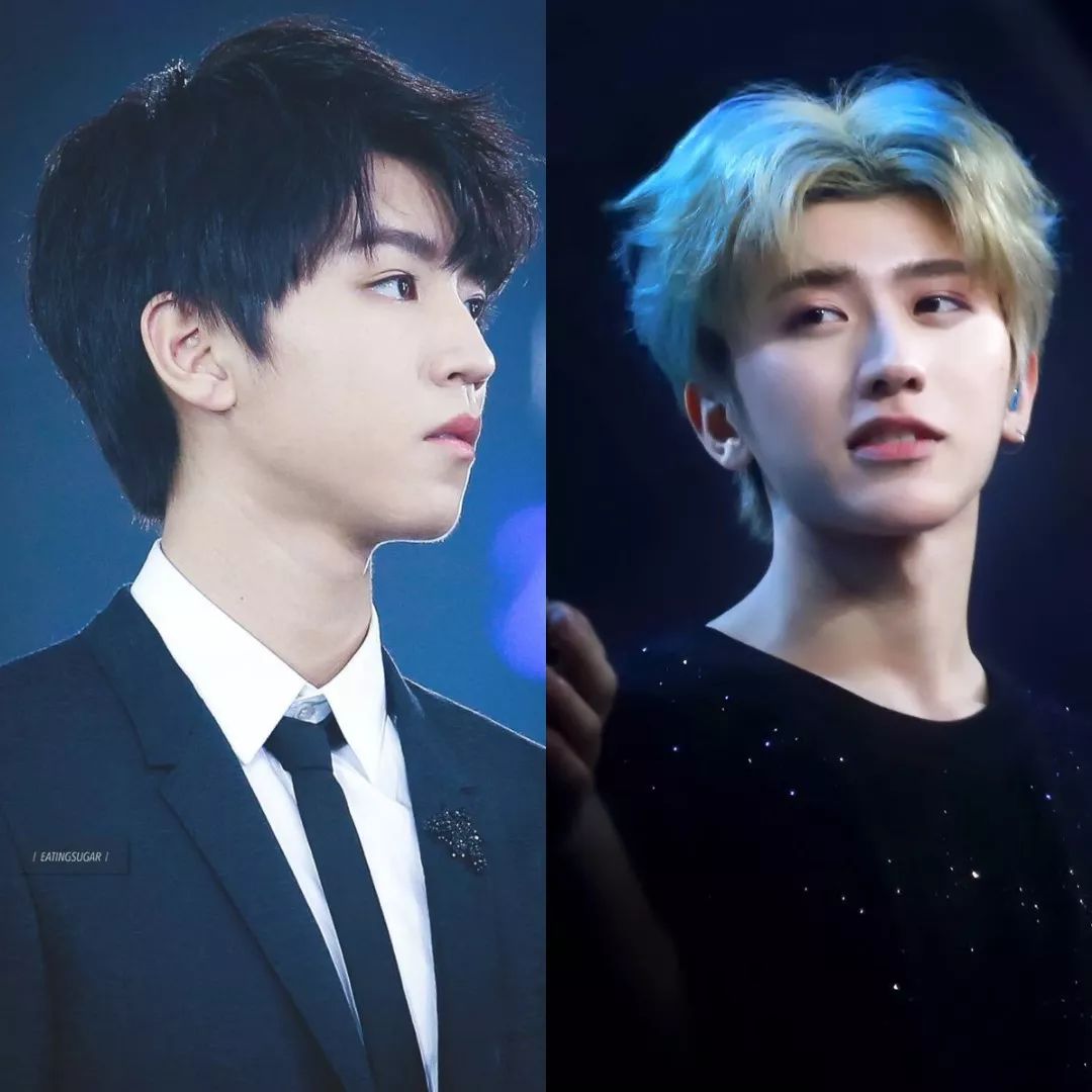 新出道的95后小鲜肉蔡徐坤比王俊凯小一岁,但身高却有如此差距