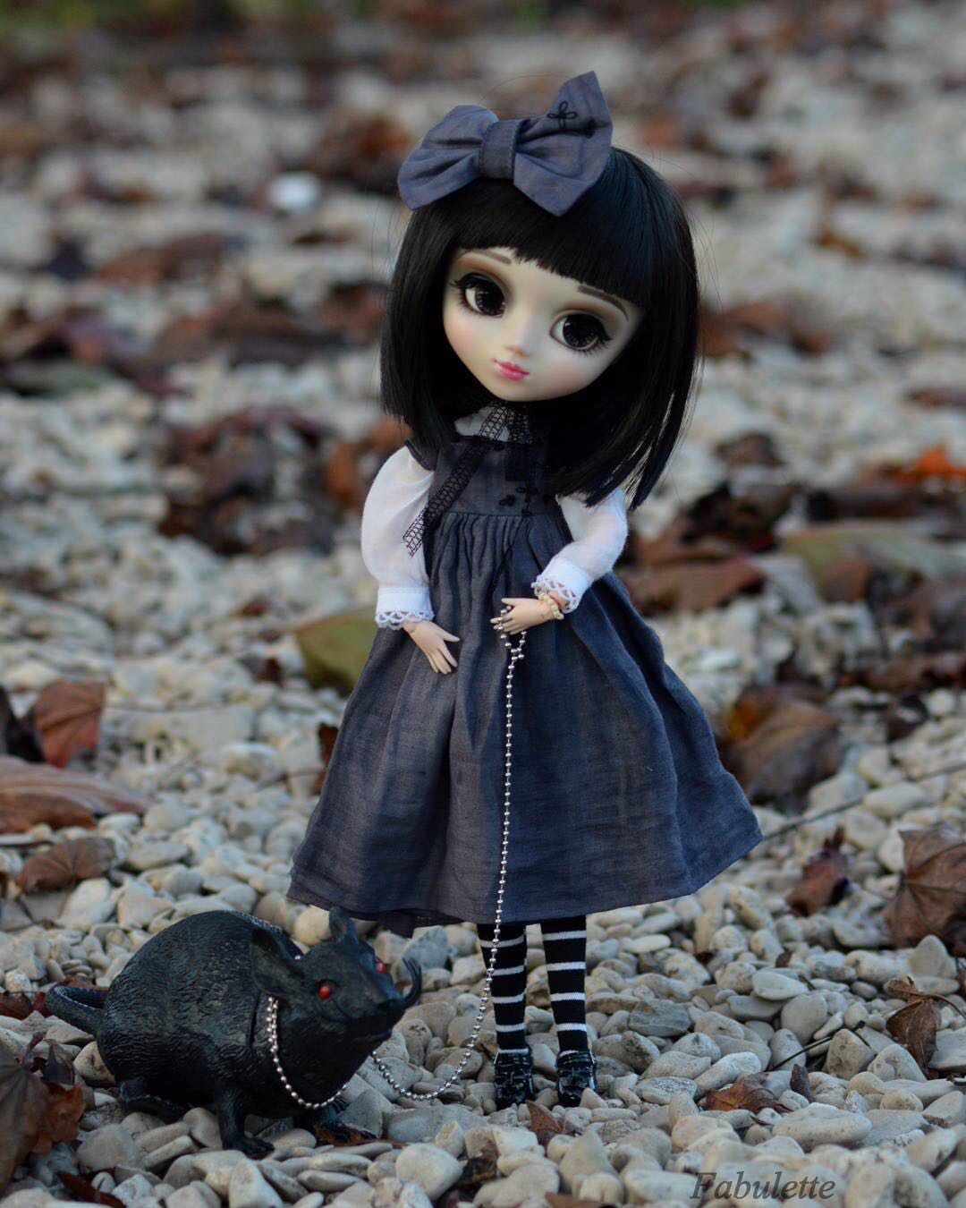 pullip娃娃街拍p女太可爱了