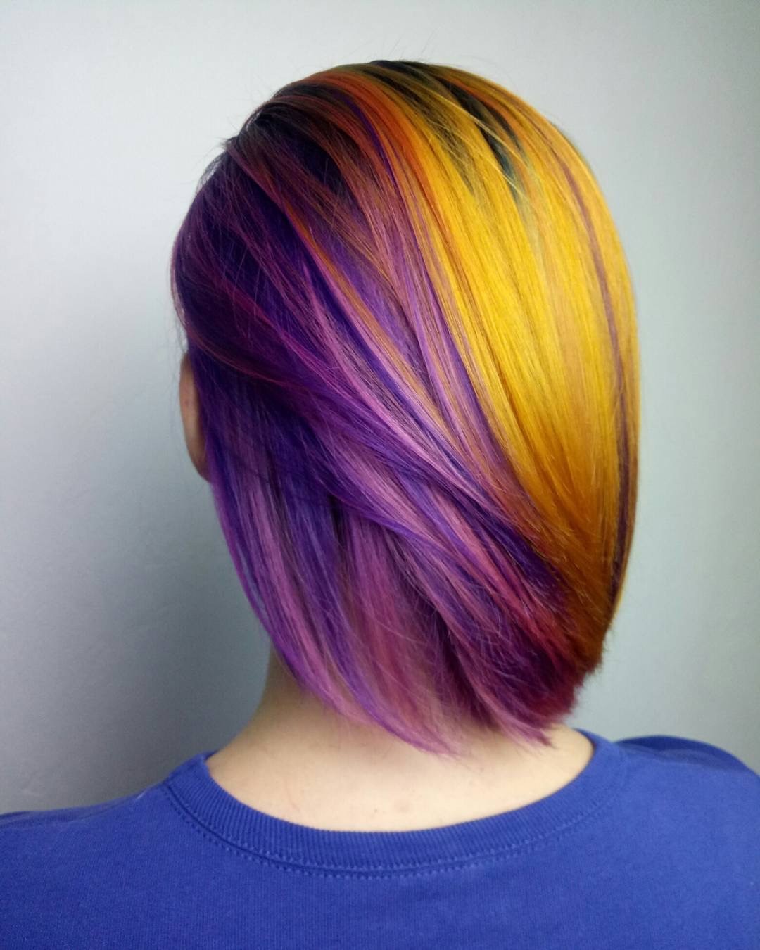 给波波头染一个染色,美的与众不同|染色|美的|波波头_新浪新闻