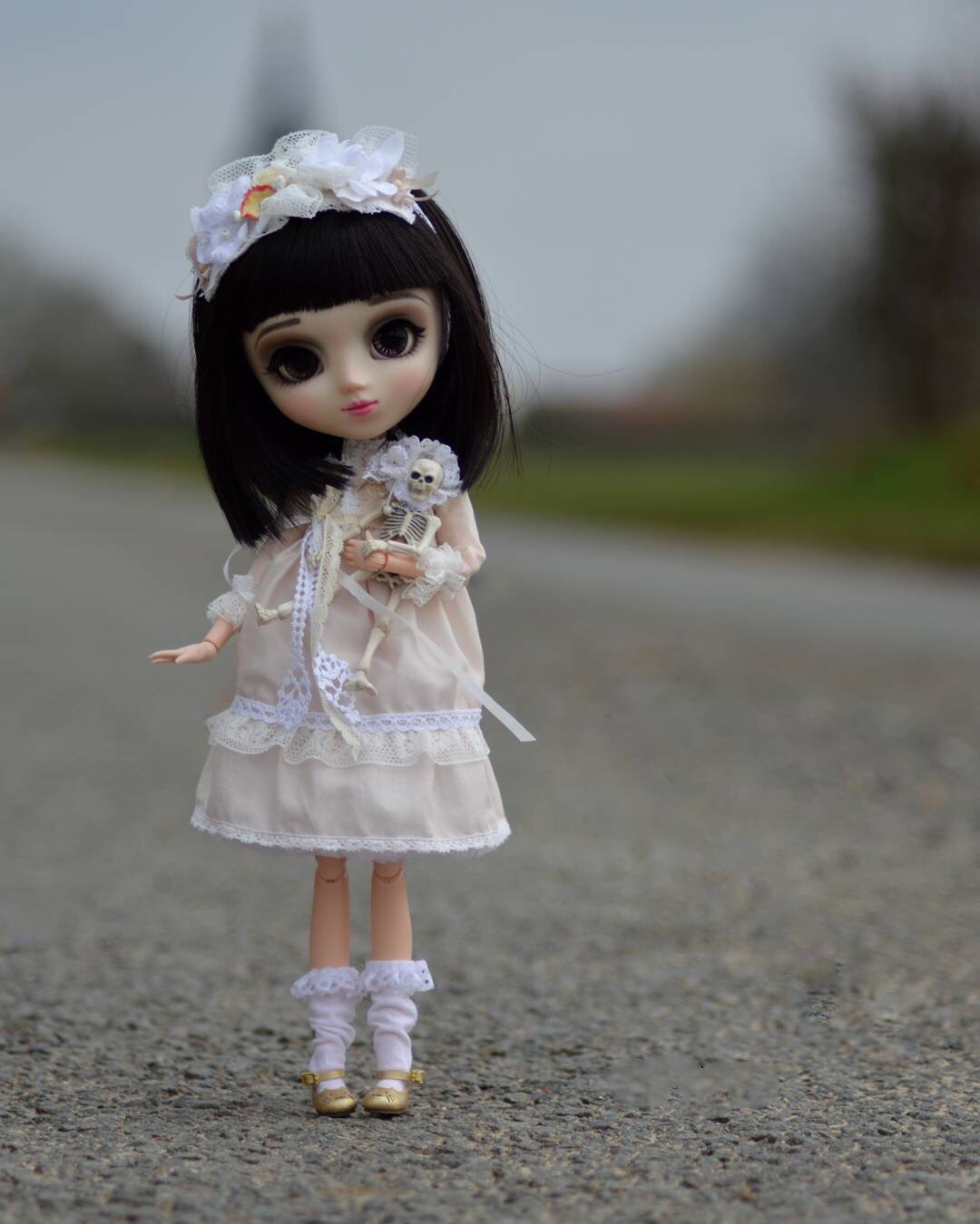 pullip娃娃街拍,每一个都是可爱的小精灵!