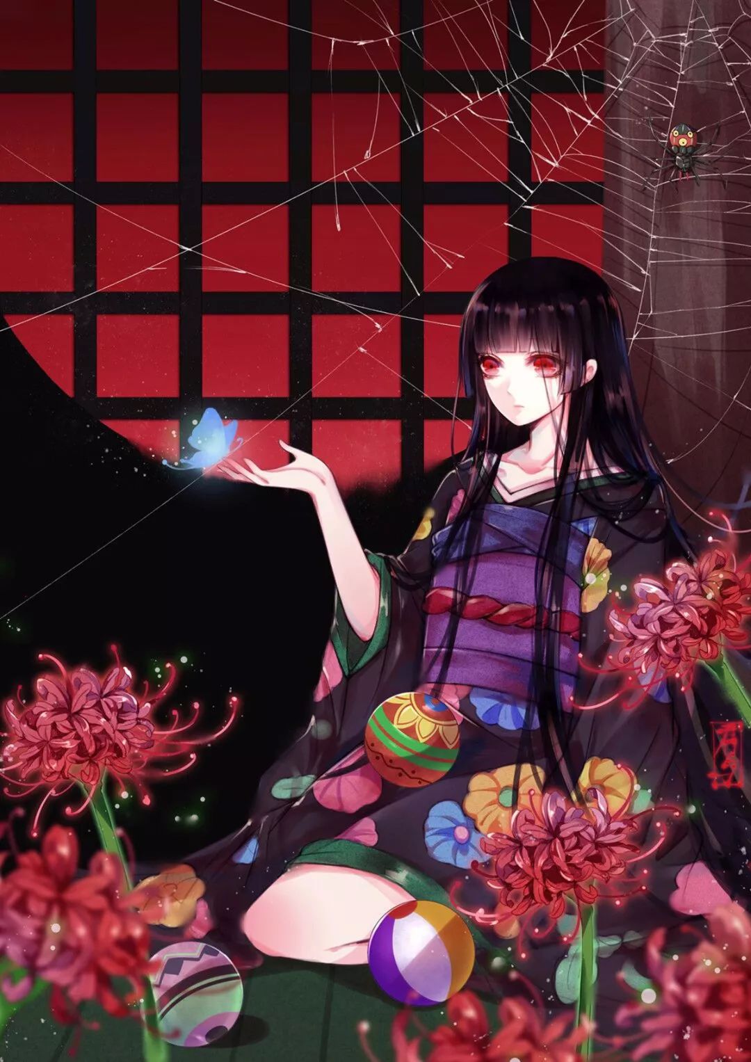 本期壁纸为“阎魔爱”