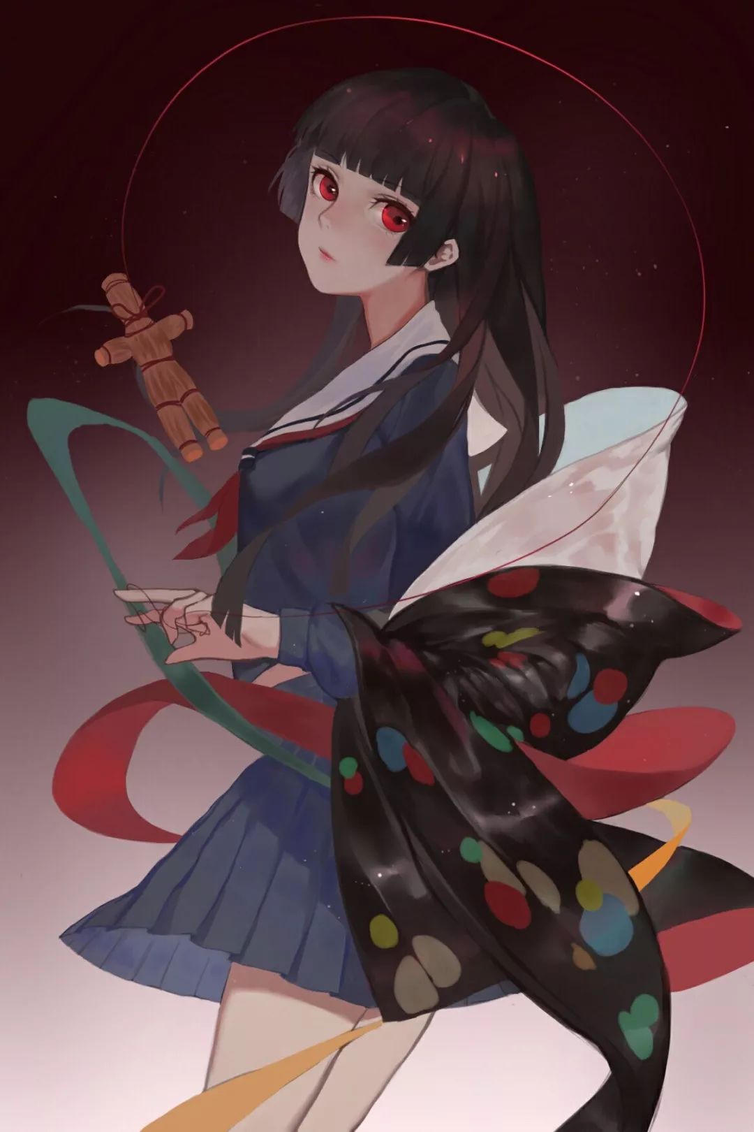 本期壁纸为“阎魔爱”|阎魔爱|壁纸_新浪新闻