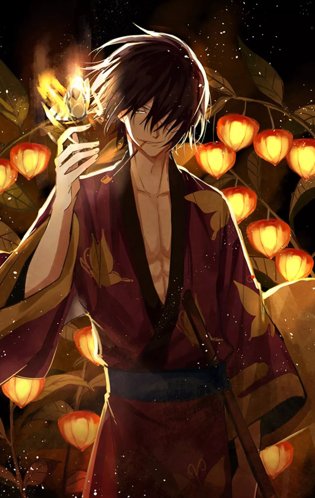 本期壁纸为高杉晋助