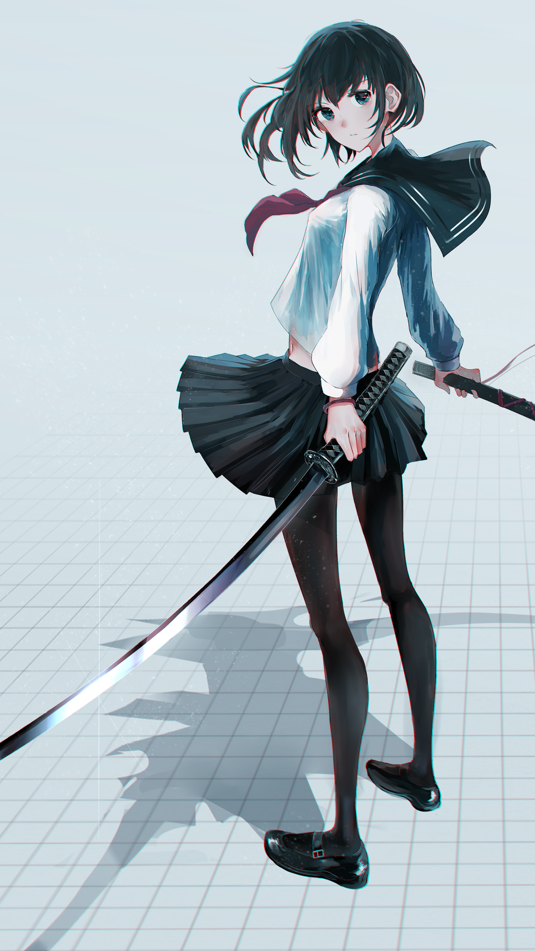 动漫二次元中那些绝美的女剑士