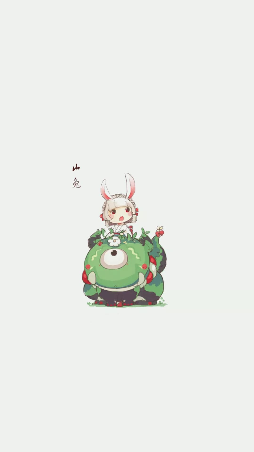 本期壁纸为山兔