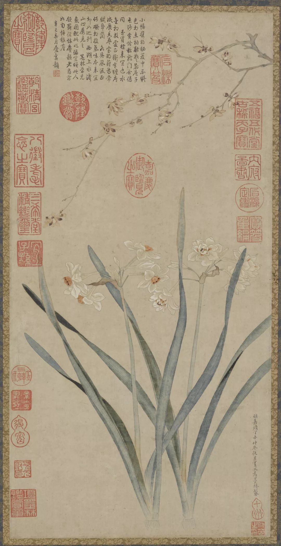 水仙|赵孟坚|笔下_新浪新闻