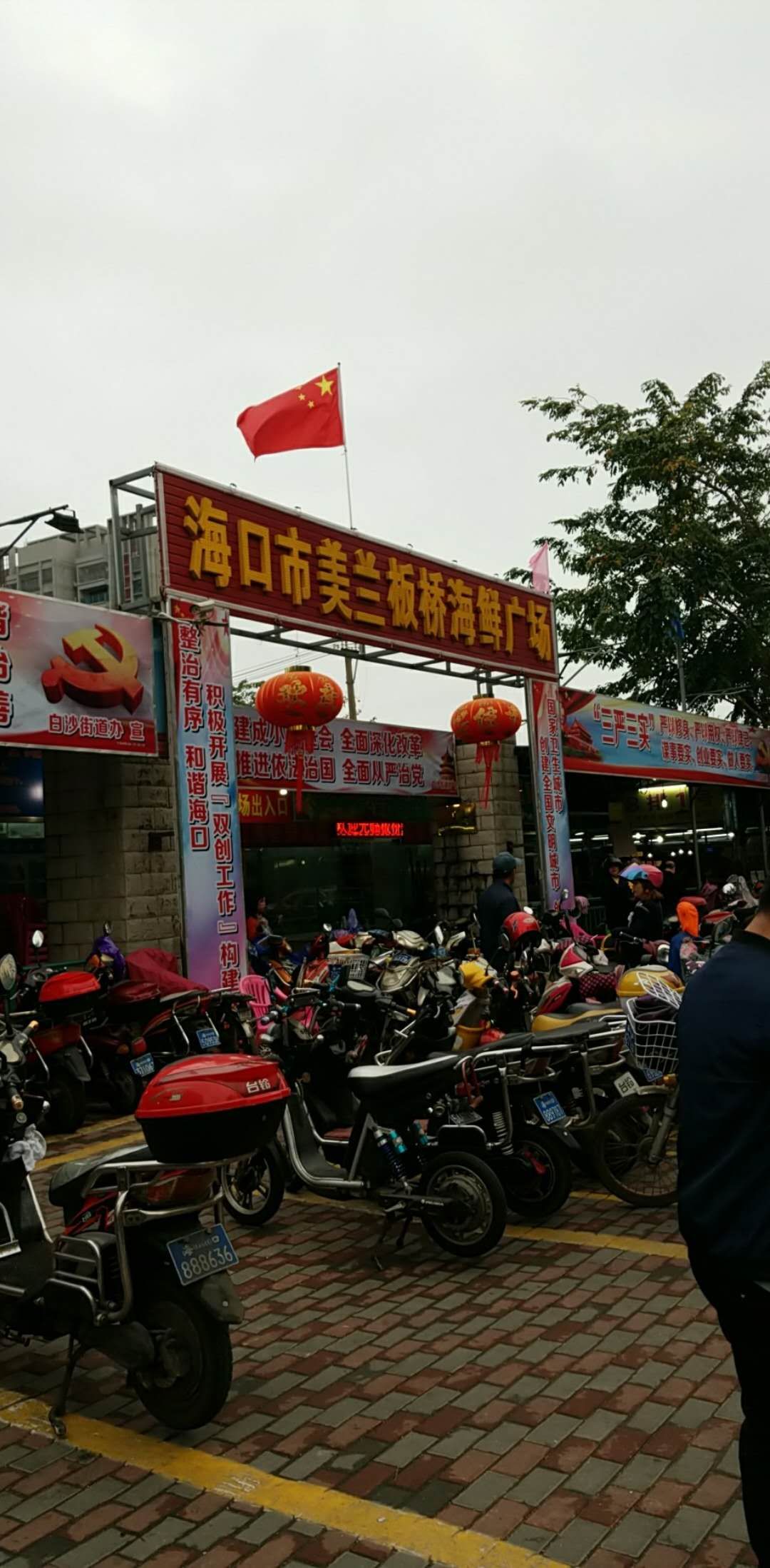 趁圩赶集—海口市美兰板桥海鲜市场,品种多,价不低