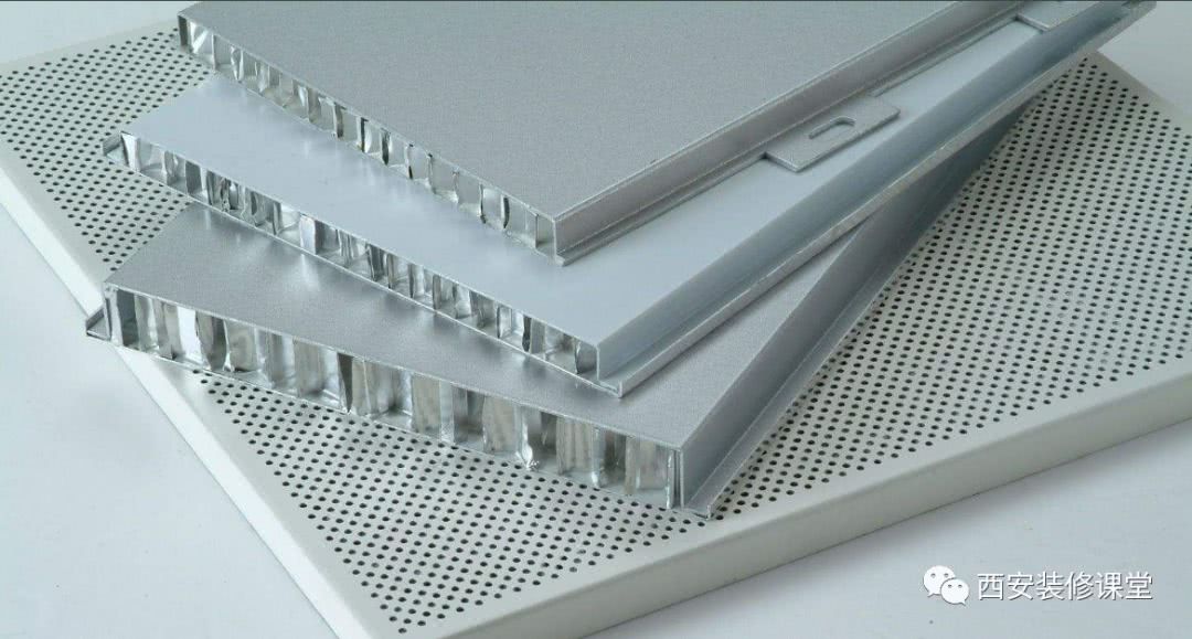 上图是铝蜂窝板,一般全包型不锈钢橱柜用是这种板材有什么优点:正如