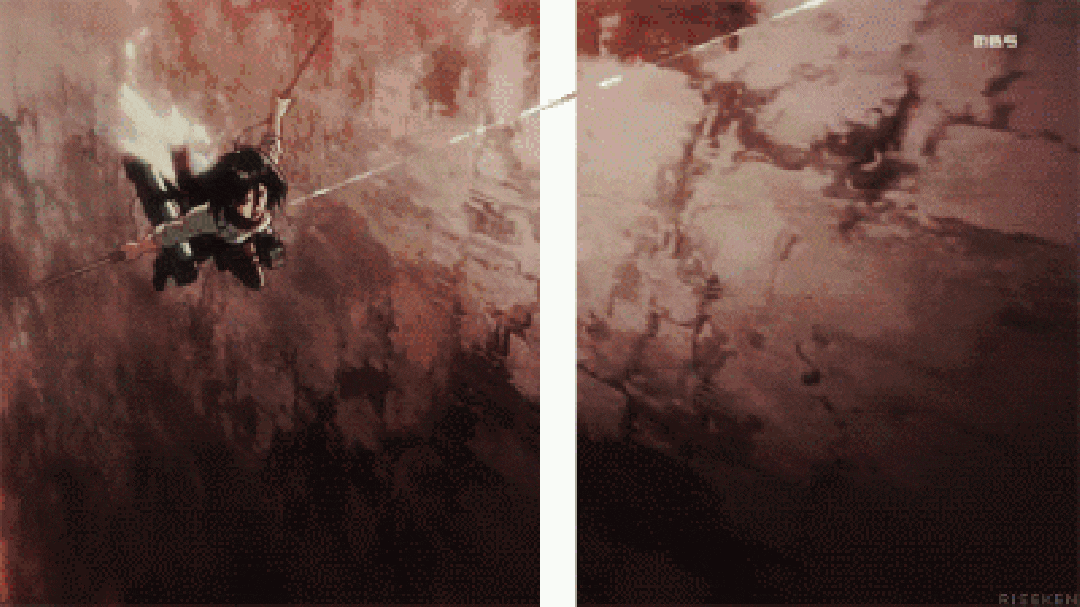 三笠神颜艺保护艾伦进击的巨人气氛太沉重