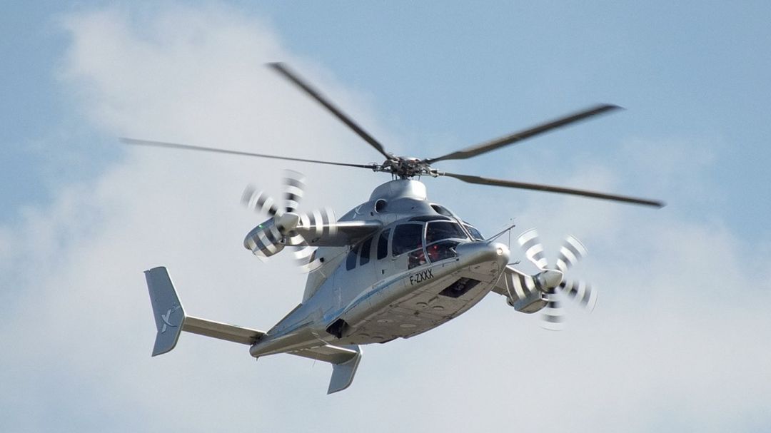 一争高下的欧洲,直接拿出对标美国西科斯基的x3高速直升机