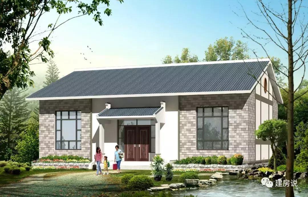 农村一层别墅这样设计, 看一眼便爱上