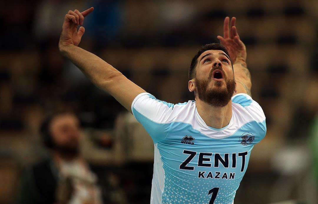 美国男排球星马特·安德森续约现任东家泽尼特