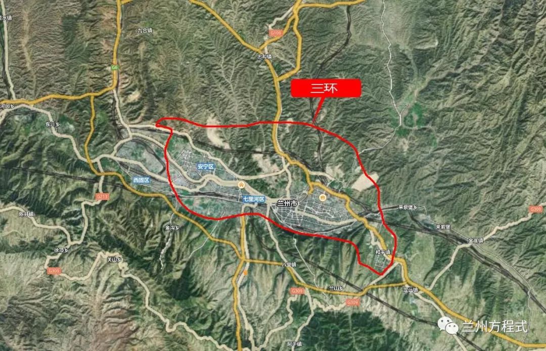 三环路,主要由规划的南山快速路和北山快速路的相关路段组成