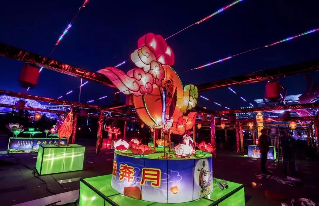 今夜上千盏花灯点亮整座宝鸡,美爆你的眼球!