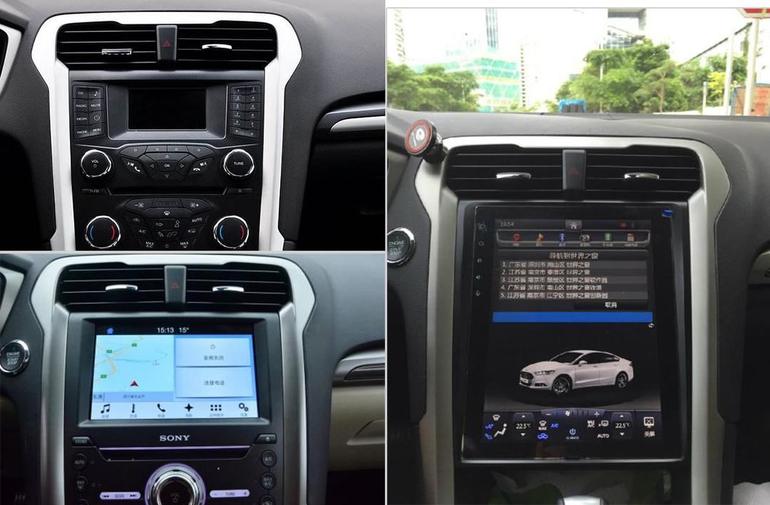 可以与中控屏幕完美连接的套件(或者直接考虑加装原厂的倒车雷达套件)