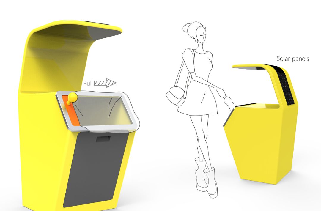 【创意灵感】-垃圾桶让生活环境更美好