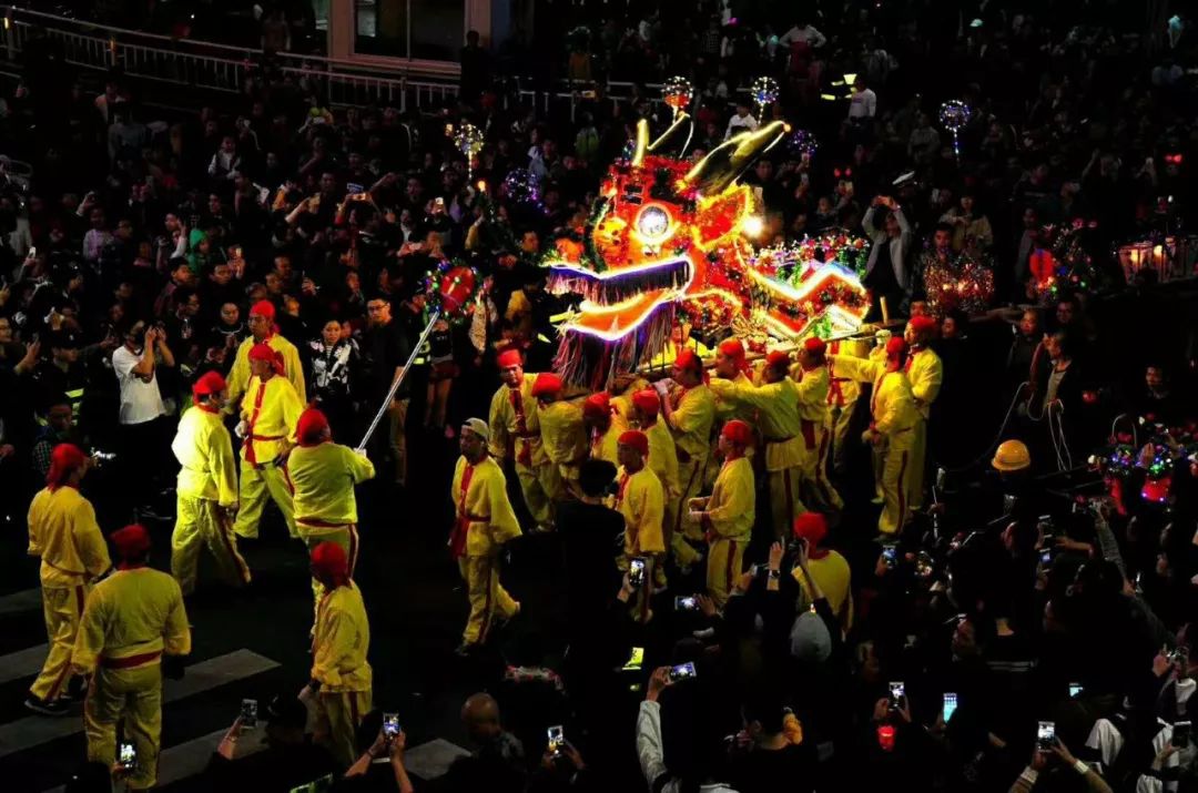 【航拍】福建·大田元宵板凳龙——双龙汇聚!龙耀岩城!