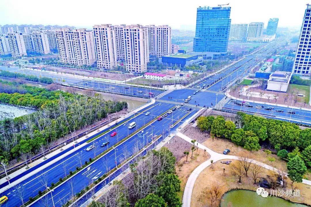 川沙祝桥联合整治大川公路,迅速行动出效果