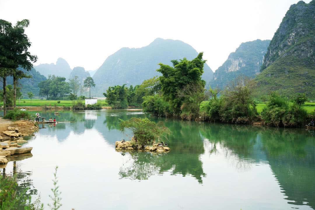 旧州, 一派悠闲的田园气息, 小情小景更胜桂林