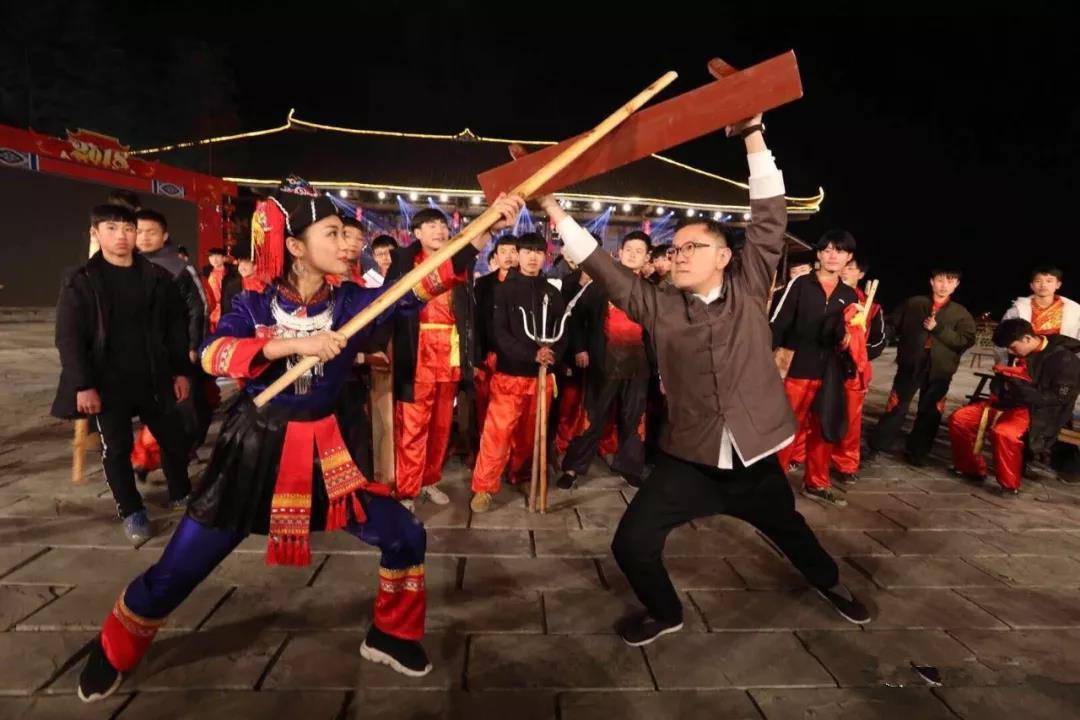 湖南卫视《直播奉嘎山》 梅山武术拳开新气象