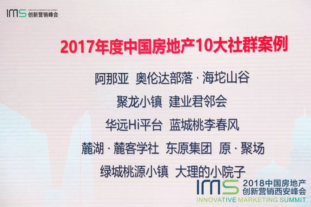 房地产社群案例,看这10个就足够了!
