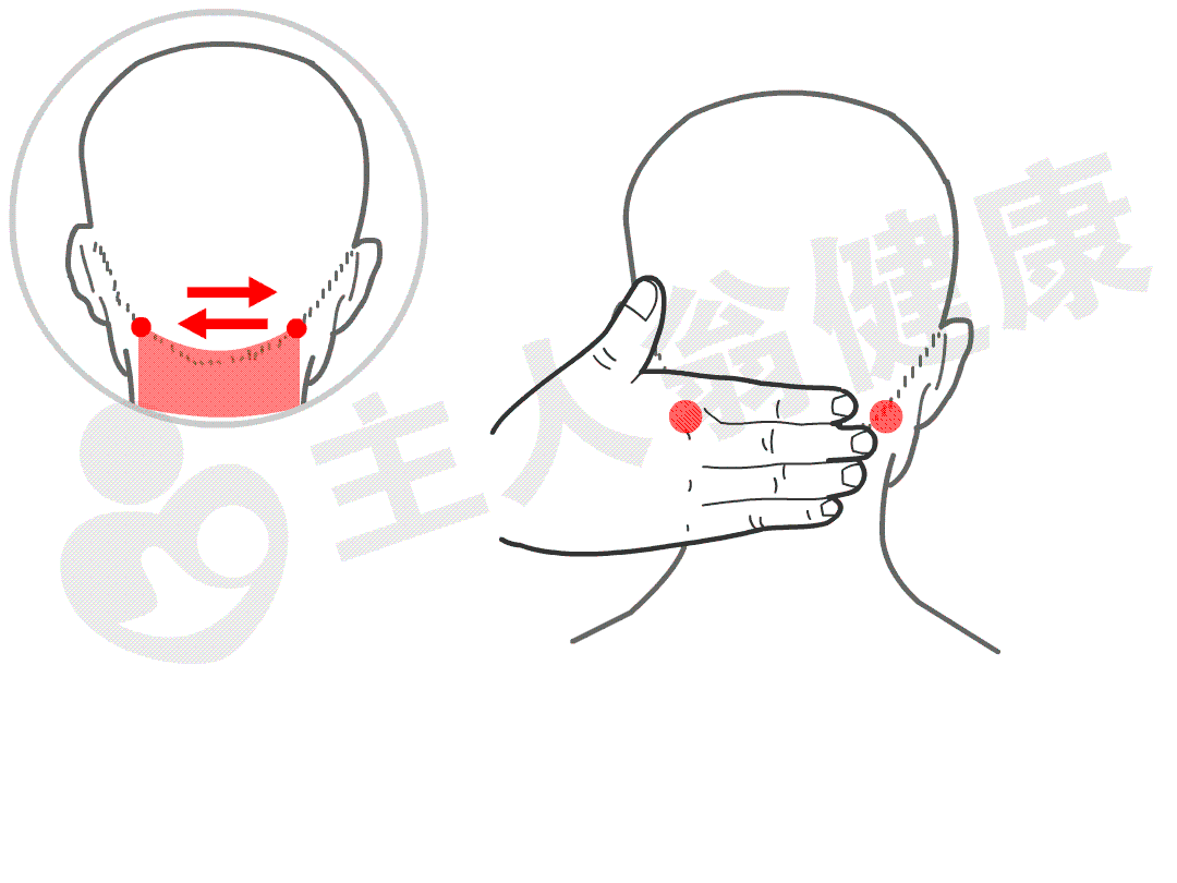 第二,擦风池 50次