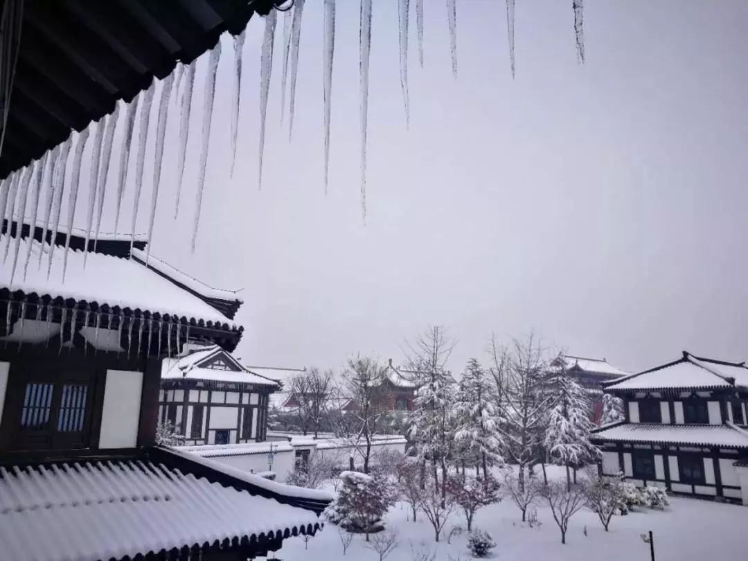 力拔山兮楚霸王的故乡,下雪后,这里有着穿越千年的醉人景致