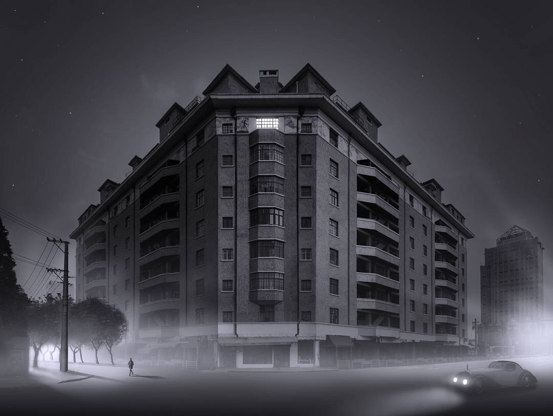 这些阴森森的建筑照片来自摄影师ameykandalgaonkar