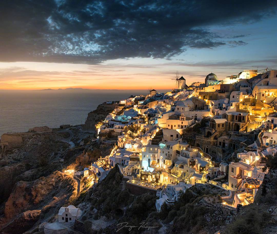 圣托里尼 & 夜