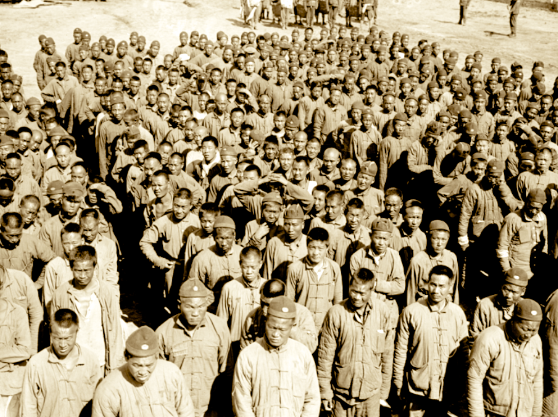 挖战壕修铁路清战场一战期间中国劳工