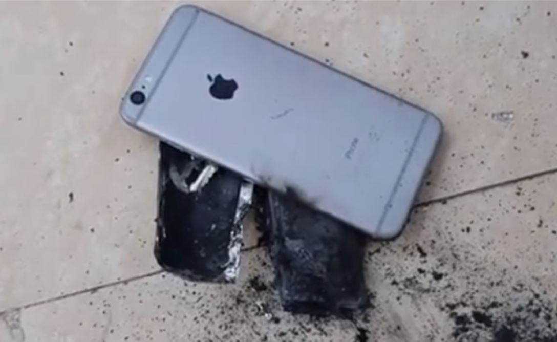 倒大霉! 同一天两起事故, iphone 6s,airpods耳机起火冒烟