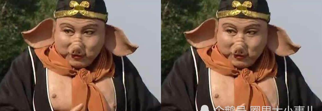 西游记的工期又不能耽误,所以导演就找来了崔景富来演,他演的猪八戒是