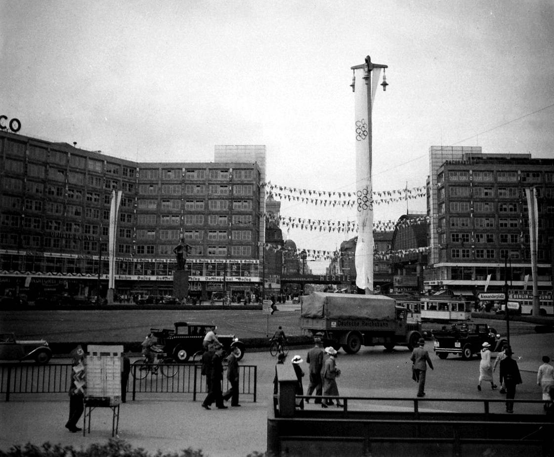 老照片1936年德国柏林奥运会