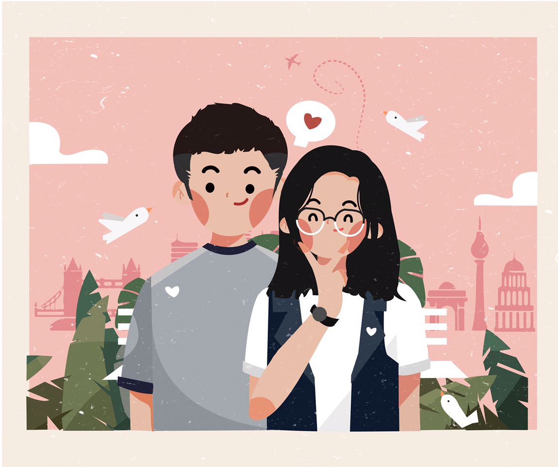 儿童插画《light》系列,这世界有了光,便有了爱.