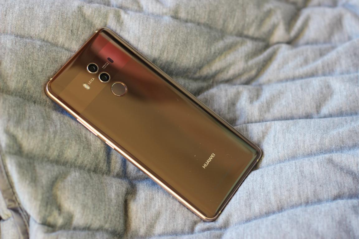 兼具商务和时尚的全面屏手机,华为mate 10 pro摩卡金版图赏