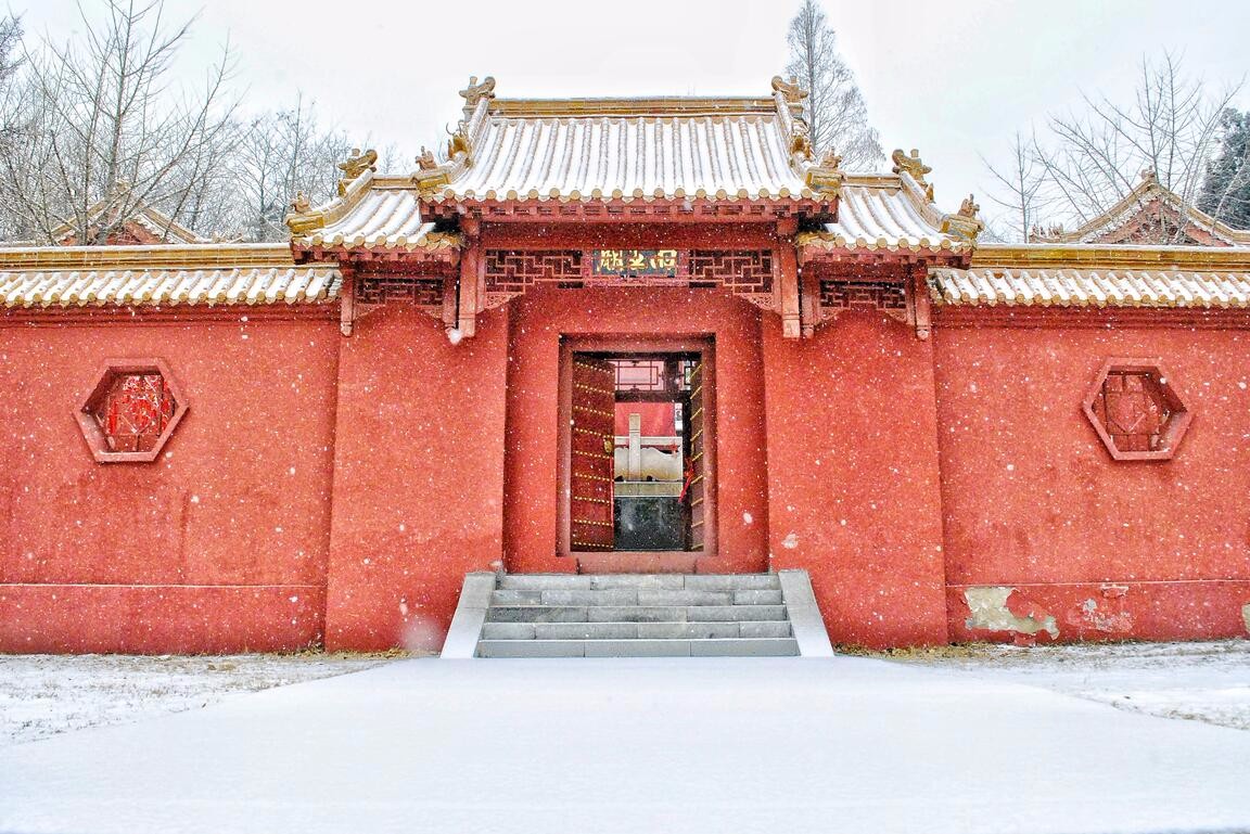 终于等到你,2017年冬季的第一场雪!