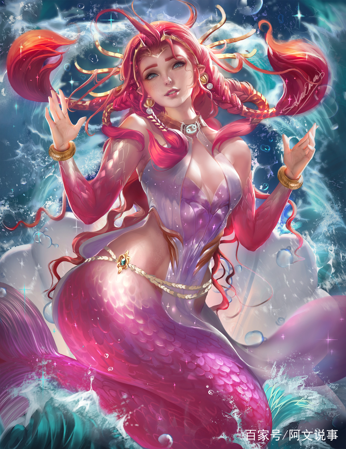 叶罗丽测试:选一条美人鱼公主,测你是腹黑的女孩还是温柔的女孩