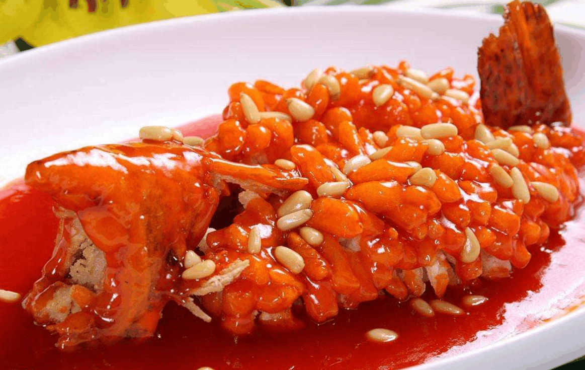 松鼠桂鱼"都说冰糖葫芦儿酸,酸里面它透着甜".