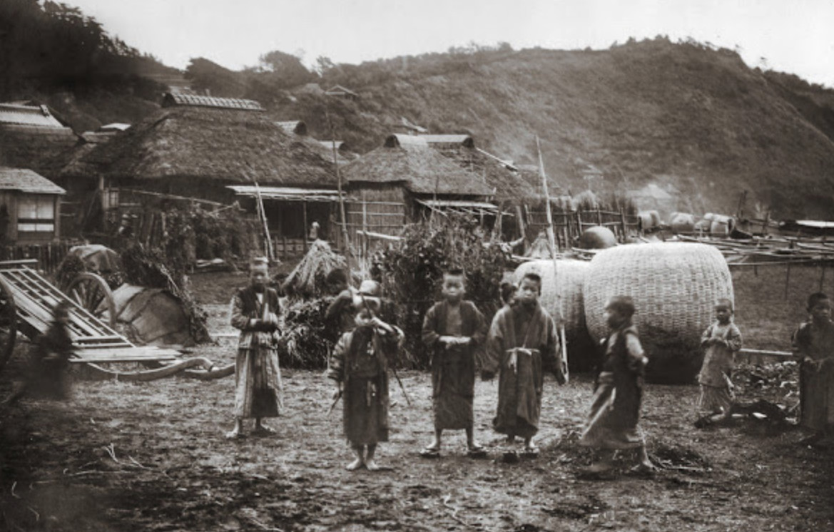 老照片:20世纪初日本横滨旧影,当时的日本人日常生活如何