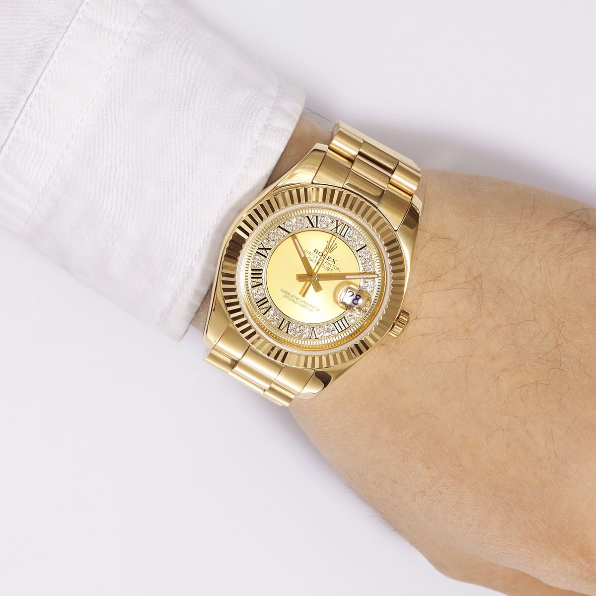 劳力士金表成功人士爱表首选