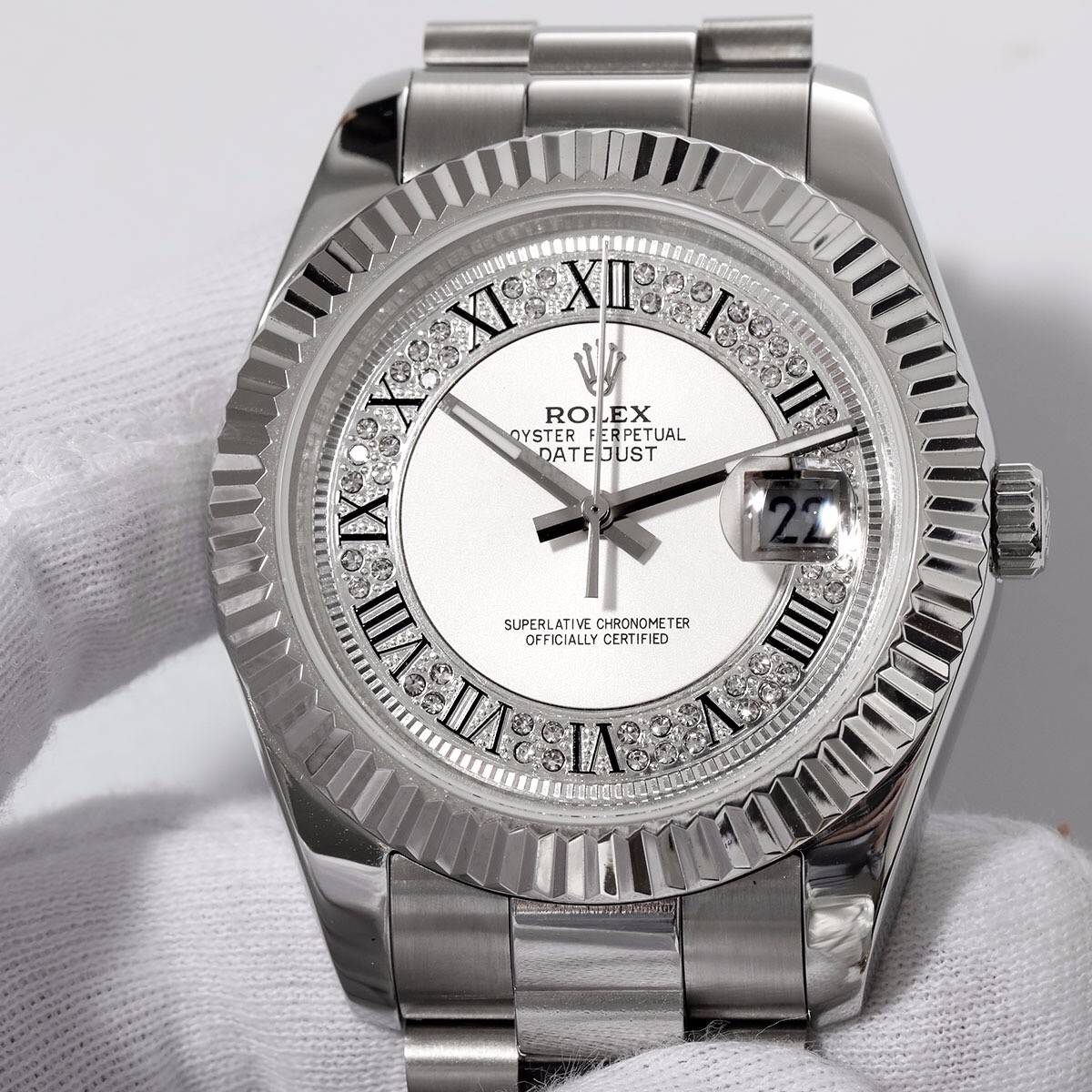 劳力士限量版满钻