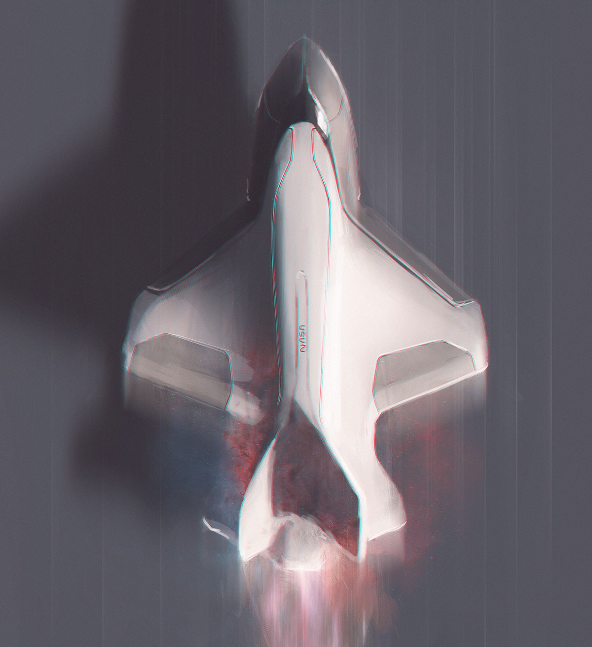 飞行器概念设计手绘图.