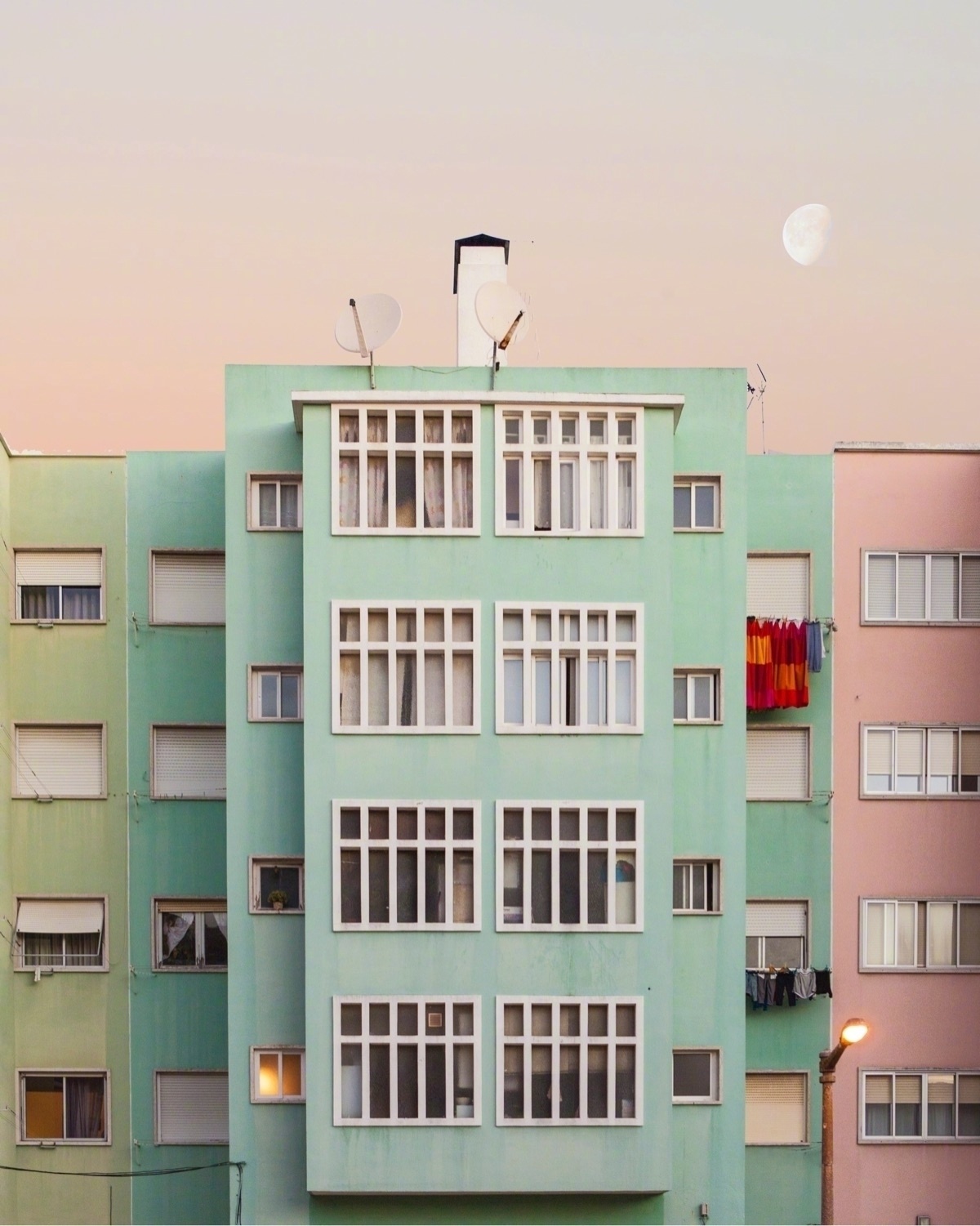 马卡龙色的建筑摄影师matthieuvenot