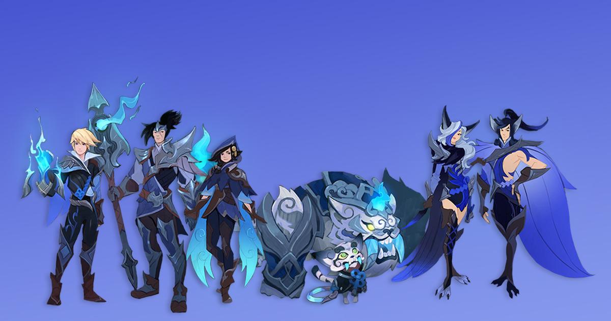 s7三星冠军皮肤概念图发布,满满的东方玄幻风格,买买买!