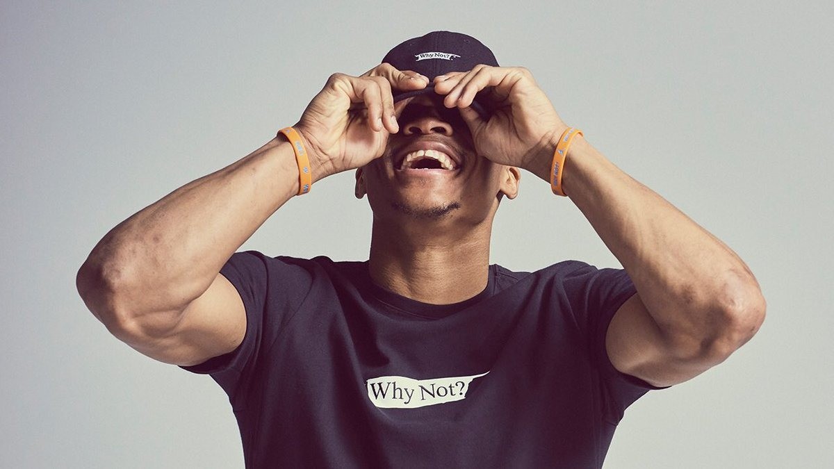 威少当模特,演绎 why not x jordan 最新服饰系列!